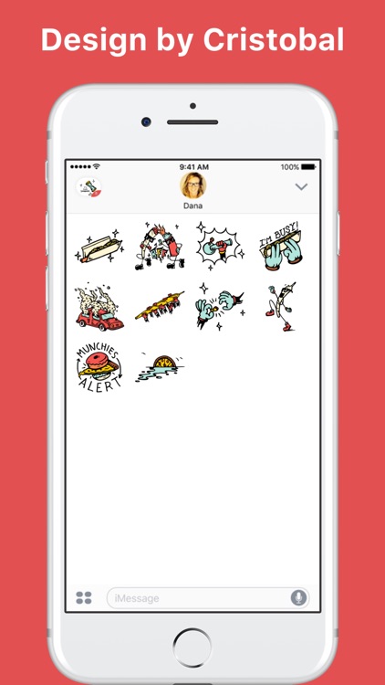 Weed stickers by Cristobal