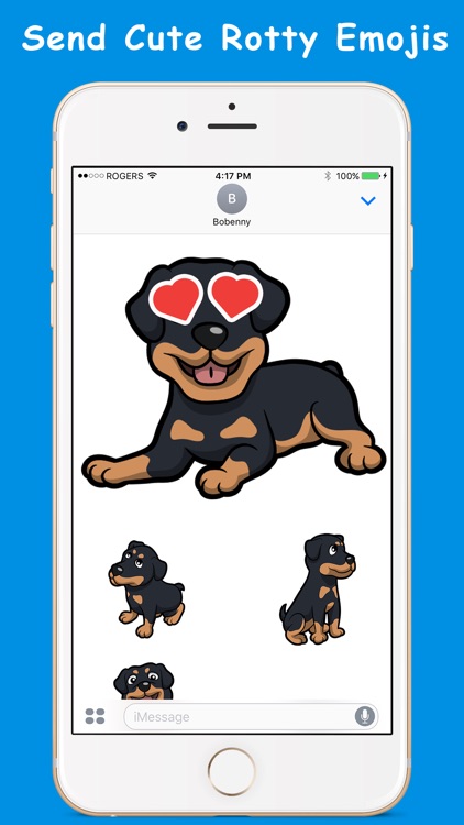 RottyEmoji - Rottweiler Emoji Keyboard & Stickers screenshot-4