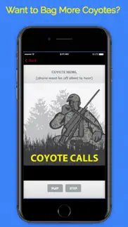 coyote calls & sounds for predator hunting iphone screenshot 1