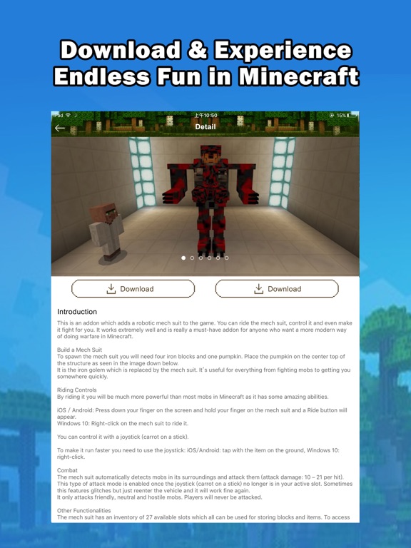 Screenshot #5 pour MCPE Add Ons & cartes gratuits for Minecraft PE