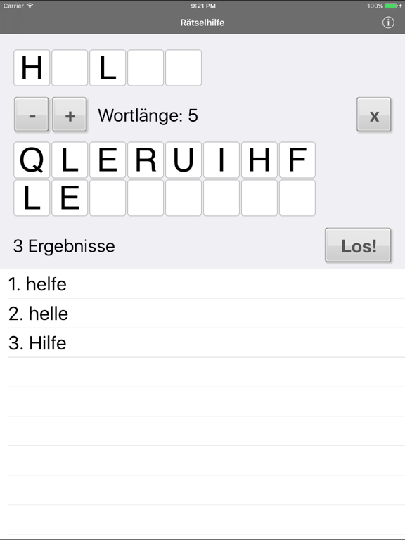 Screenshot #4 pour Rätselhilfe