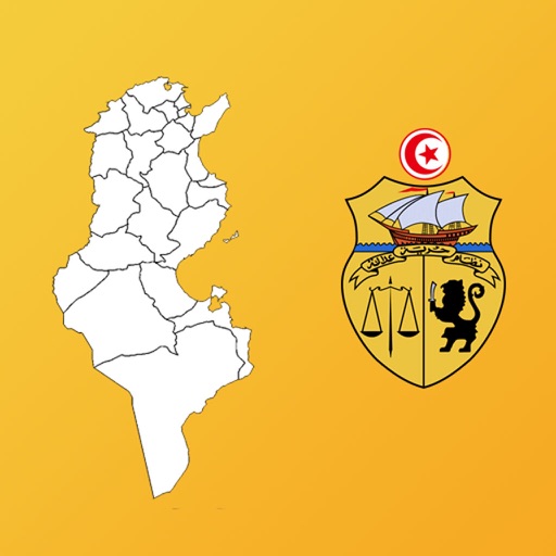 Tunisia State Maps and Capitals icon