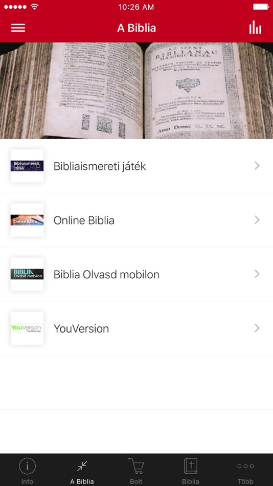 Magyar Bibliatársulat - 4.5.7 - (iOS)
