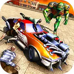Zombie Smash Car Derby - Zombies Tsunami Killer 3D app icon