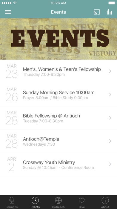 How to cancel & delete Antioch Christian Fellowship from iphone & ipad 2