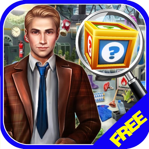 Free Hidden Objects : Mystery Man Hidden Object Icon