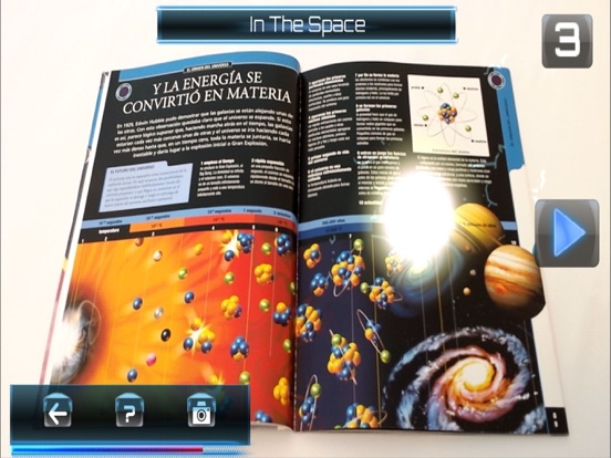 IN THE SPACE AR iPad screenshot