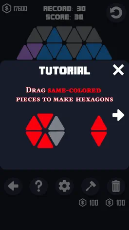 Game screenshot Make Hexagon - Merge Six Hexa hack