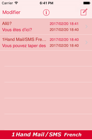 AEI Keyboard Note French screenshot 3