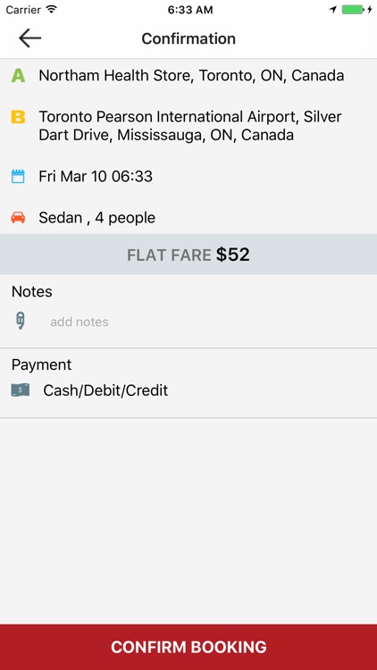 Mississauga Taxi App screenshot-3