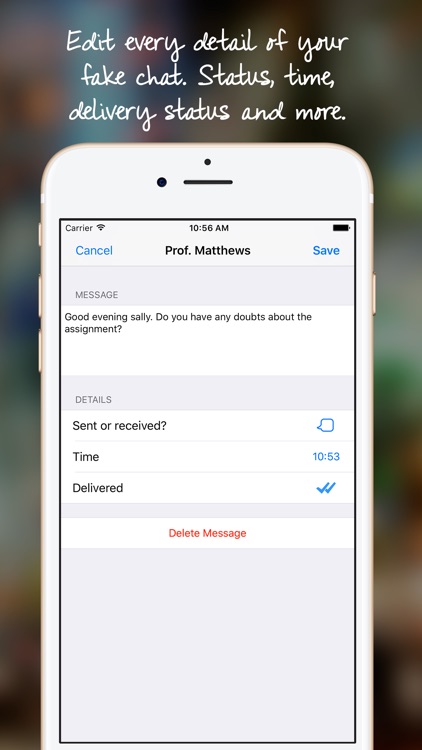 WhatsFake Pro - Create Fake Whats Chats screenshot-3