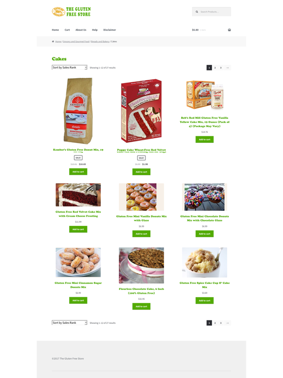 Screenshot #6 pour Gluten Free Store - Celiac Disease Supermarket