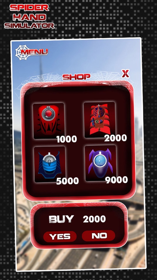 #2. Spider Hand Simulator (iOS) 由: Alina Sapolgina