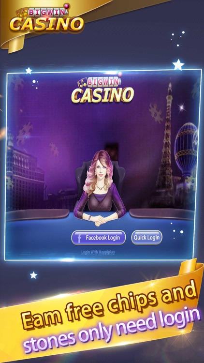 Big Win Casino-Blackjack,Roulette,Free Cards Poker