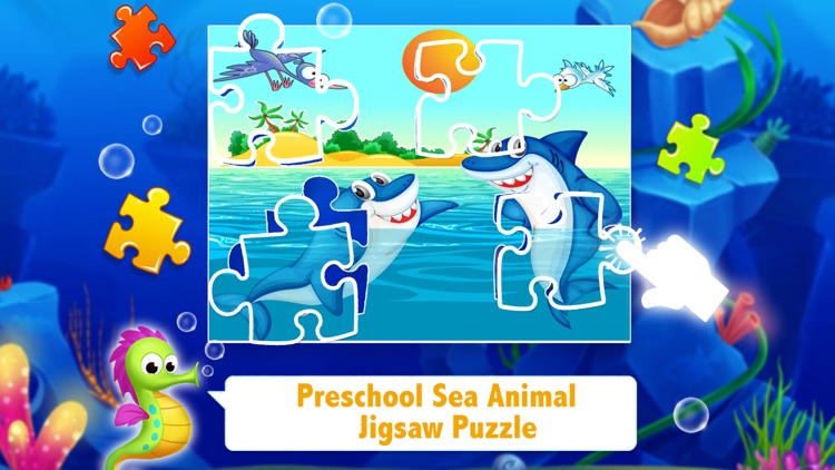 Preschool Sea Animals Jigsaw Puzzle