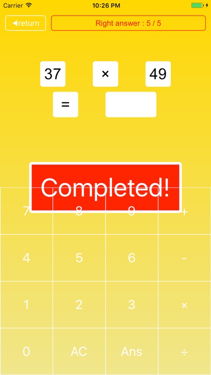 2digit　mental arithmetic training screenshot-3