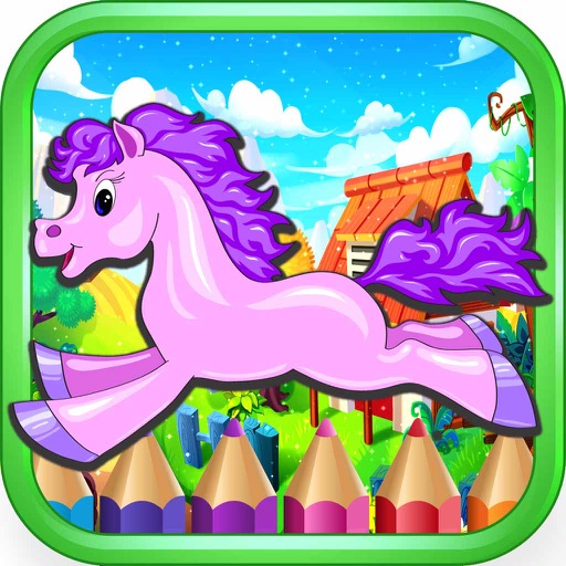 Pony Princess game for girls icon