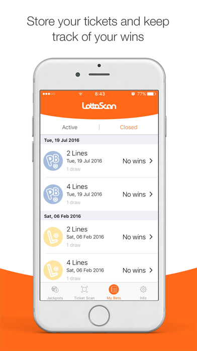 Screenshot #3 pour LottoScan – SA Lotto and Powerball checker