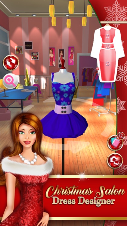 Christmas Salon Dress Designer: Fashion Dress Up