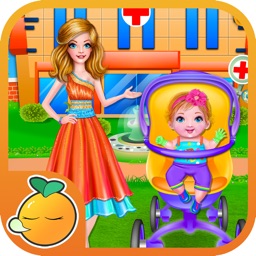New-Born Baby Hospital Doctor Care-Dressup game