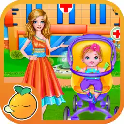 New-Born Baby Hospital Doctor Care-Dressup game app icon