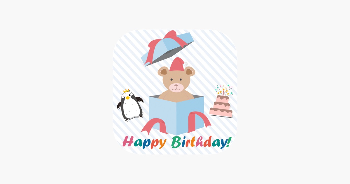 Kartu ulang tahun ucapan dengan stiker - Editor di App Store