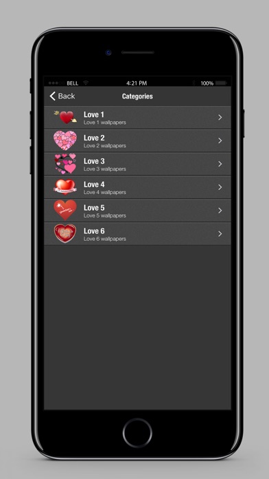 Screenshot #3 pour Valentine’s Day Wallpapers And Backgrounds