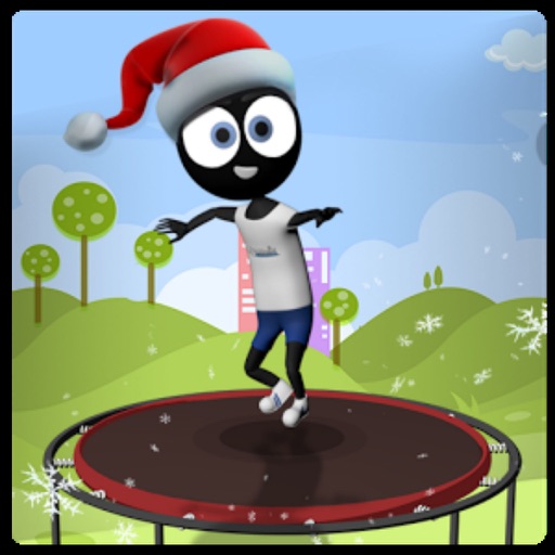 Trampoline Stickman Game Xmas | Apps | 148Apps