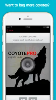 coyote calls for predator hunting iphone screenshot 1