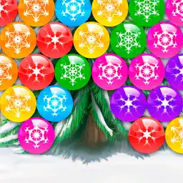 Christmas Puzzle - Burst bubbles app icon