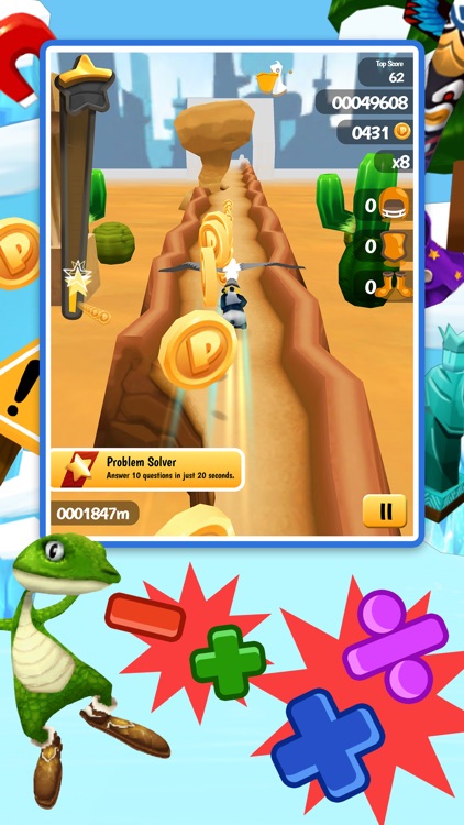 Math Run: Panda Chase screenshot-3