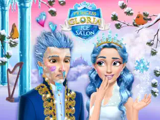 Captura 1 Princess Gloria Ice Salon - Frozen Beauty Makeover iphone