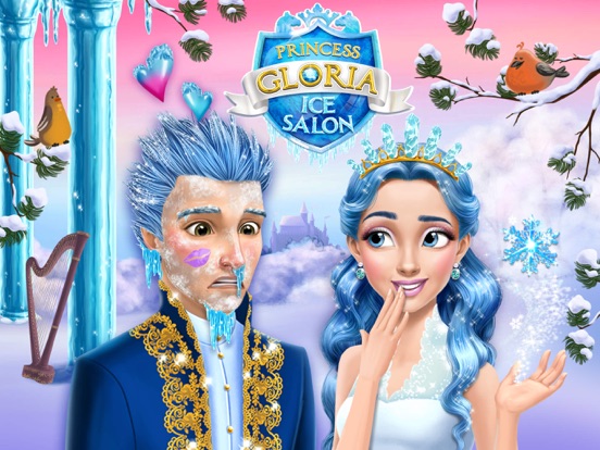 Princess Gloria Ice Salon - Frozen Beauty Makeover на iPad