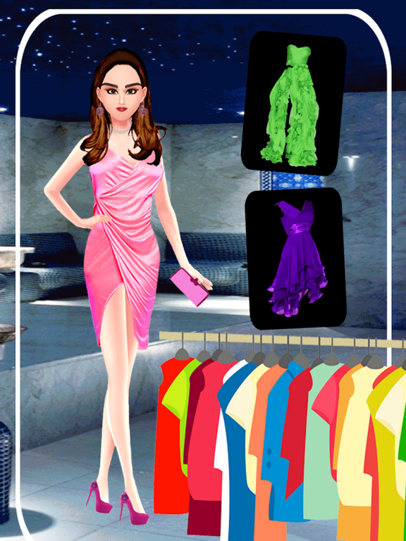 Screenshot #4 pour Fashion Girl Salon: Glam Doll Makeover Girls Games
