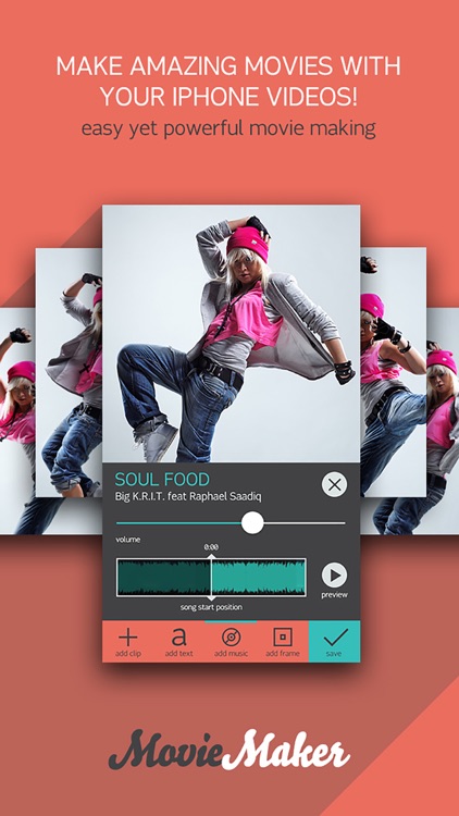 Movie Maker + Mix Video Clips Together & Add Text