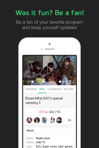 LINE TV screenshot 3