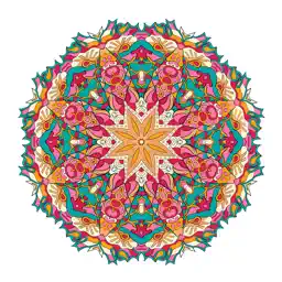 Color Therapy Adult : Coloring Book for Adults app icon