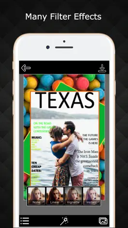 Game screenshot Magazine Cover Photo Frame apk