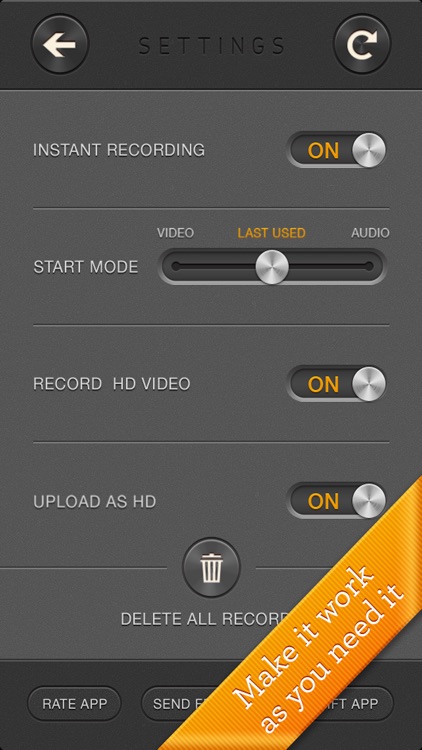 Manifesto - fast instant video & voice recorder screenshot-4