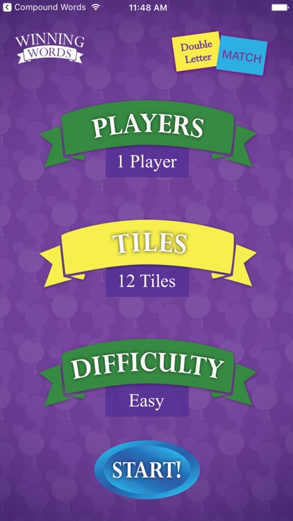 Double Letter Match