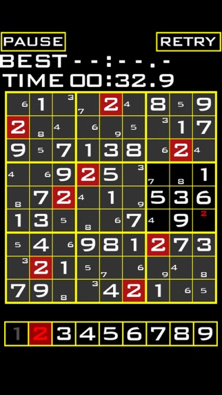 MY NUMBER PLACE -ナンプレ-のスクリーンショット2 MY NUMBER PLACE -ナンプレ-のスクリーンショット2