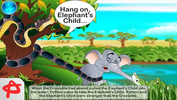 The Elephant's Child: Interactive Story Bookのおすすめ画像5