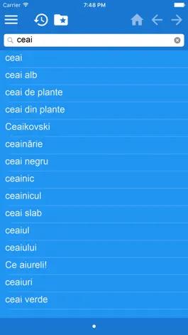 Game screenshot Dicționar poliglot română apk