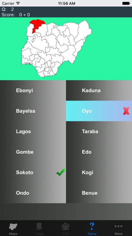 Nigeria State Maps and Capitals
