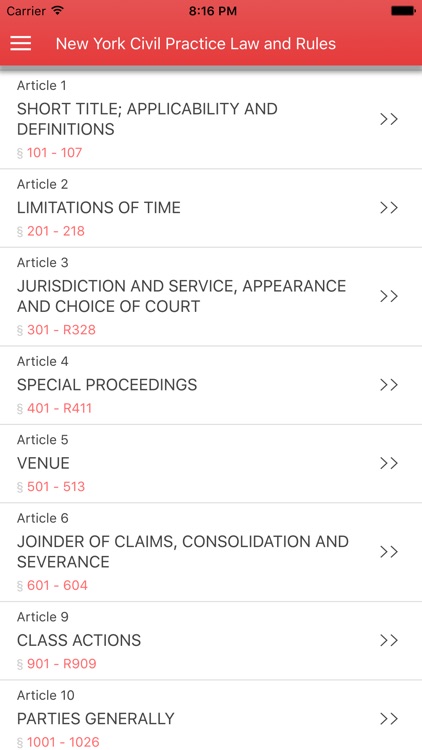 NY Civil Practice Law and Rules