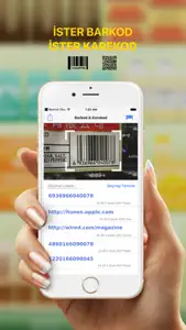 Barkod ve Karekod Okuyucu screenshot #2 for iPhone