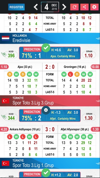 Tips Betting Predictions Results - Football PE screenshot-3