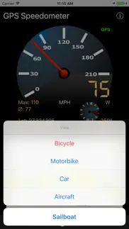 gps-speedometer iphone screenshot 3