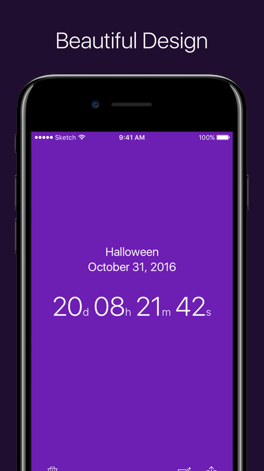 #1. Hourglass 2 – Countdown Clock (iOS) 由: Mat Cartmill