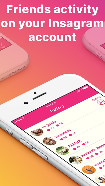 Activity for Insta - Reports and statistic